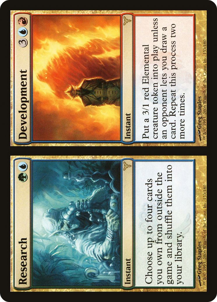 Research // Development (155) Foil - Dissension