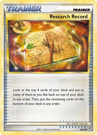 Research Record (84) - Call of Legends