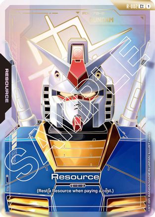 Resource (C++) (R-002) Holofoil - Newtype Rising