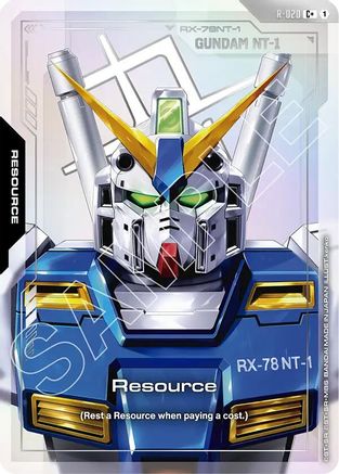Resource (C+) (R-020) Holofoil - Steel Requiem