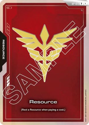 Resource (Neo Zeon) (RP-013) Holofoil - Promotional Resource Tokens