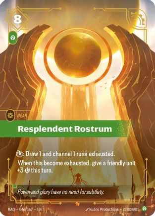 Resplendent Rostrum (046) Foil - Radiance