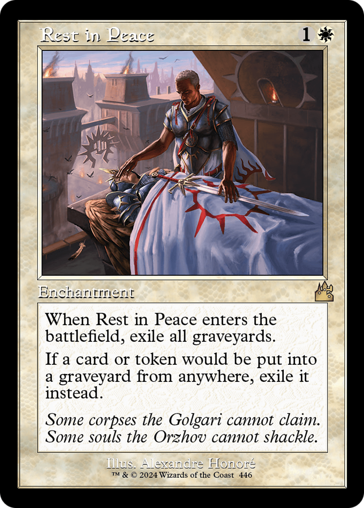 Rest in Peace (Retro) (446) Foil - Ravnica Remastered