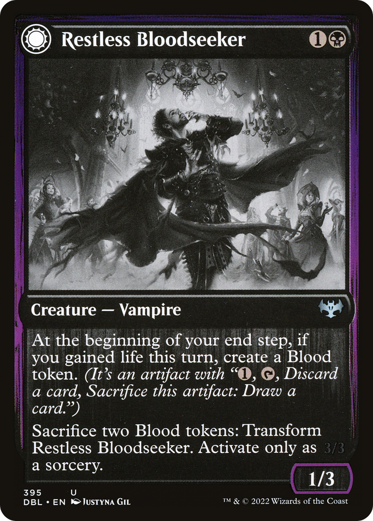 Restless Bloodseeker (395) - Innistrad: Double Feature Foil