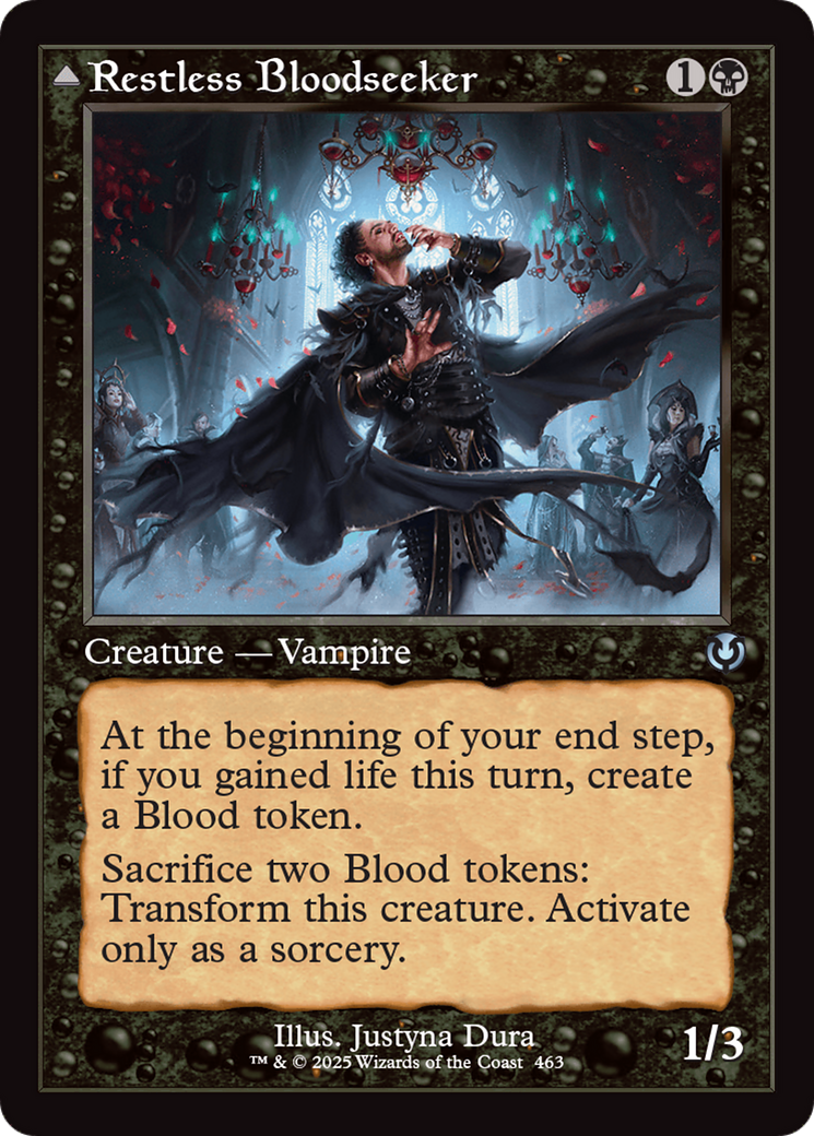 Restless Bloodseeker // Bloodsoaked Reveler (Retro) (463) - Innistrad Remastered