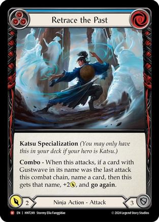 Retrace the Past (HNT249) Rainbow Foil - The Hunted
