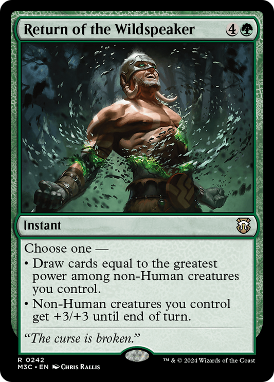 Return of the Wildspeaker (242) - Commander: Modern Horizons 3