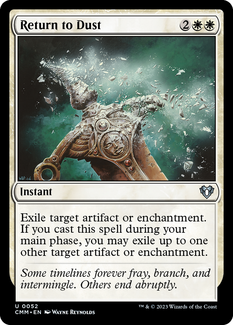 Return to Dust (052) - Commander Masters