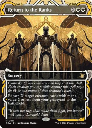 Return to the Ranks (011) - Secrets of Strixhaven: Mystical Archive