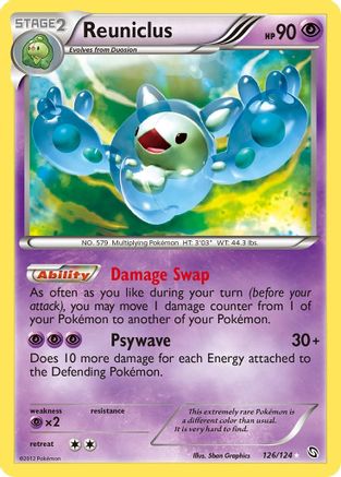 Reuniclus (126) Holofoil - Dragons Exalted