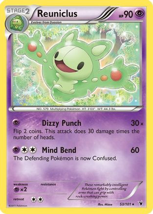 Reuniclus (53) Reverse Holofoil - Noble Victories