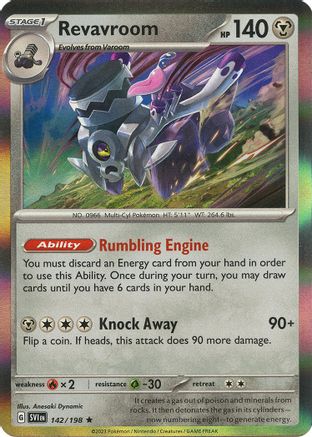 Revavroom (142) Reverse Holofoil - Scarlet & Violet
