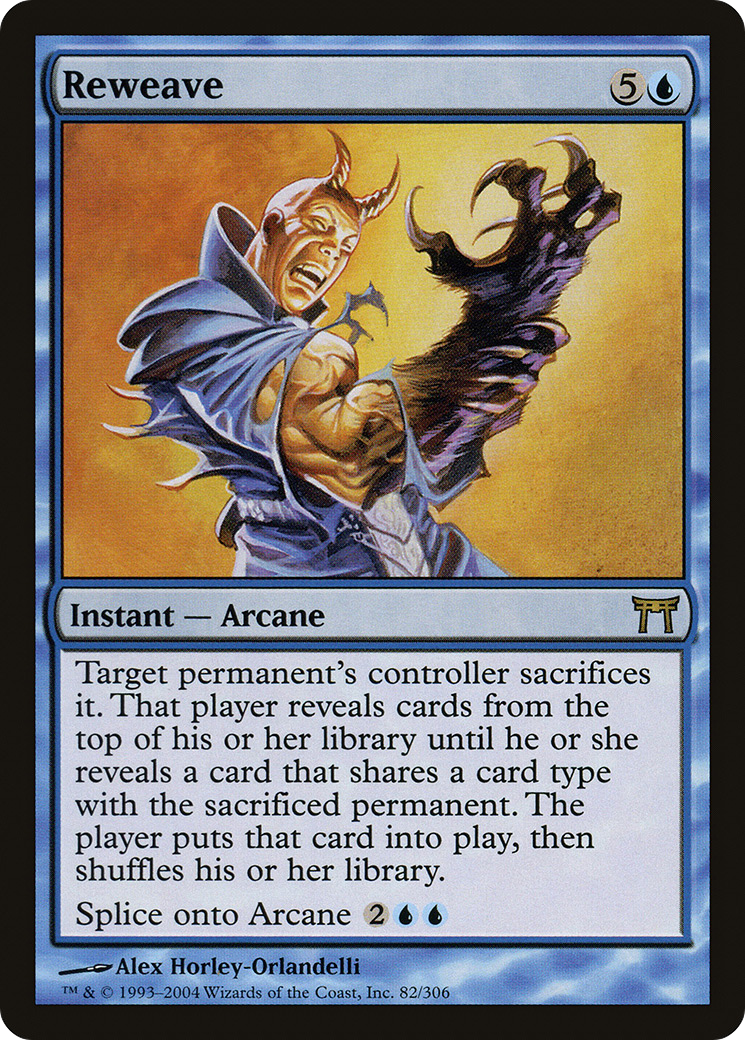 Reweave (082) - Champions of Kamigawa