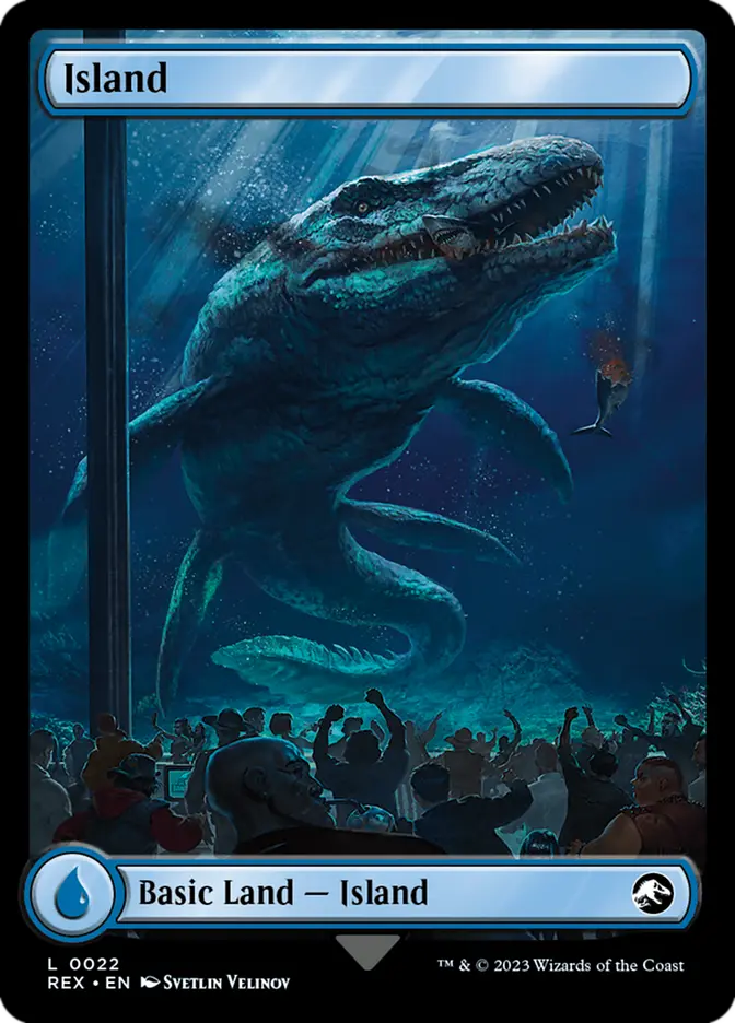Island (022) Foil - Jurassic World Collection