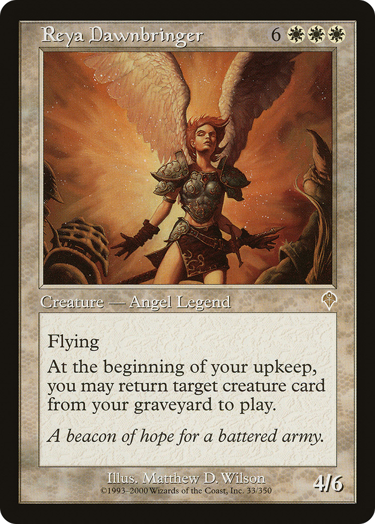 Reya Dawnbringer (033) Foil - Invasion