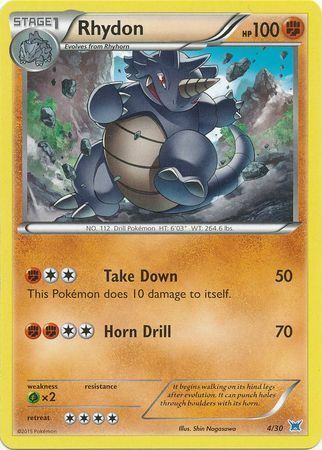 Rhydon (4) - Trainer Kit: Latias & Latios