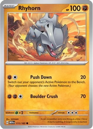 Rhyhorn (111) - 151