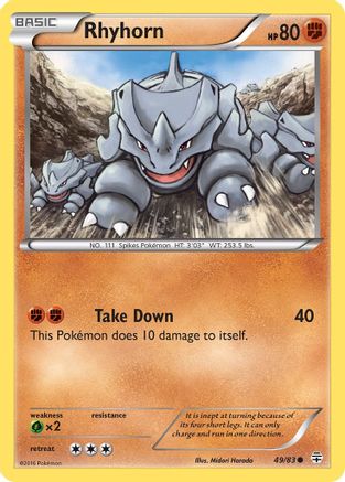 Rhyhorn (49) - Generations