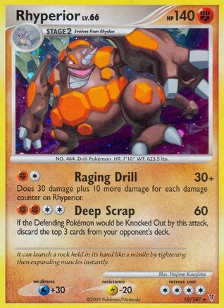 Rhyperior (10) Holofoil - Supreme Victors