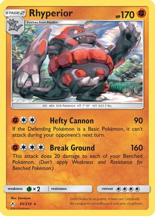 Rhyperior (95) - Unbroken Bonds