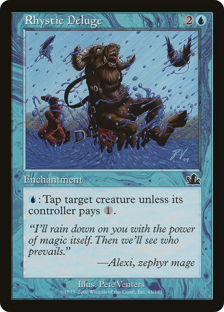 Rhystic Deluge (043) - Prophecy