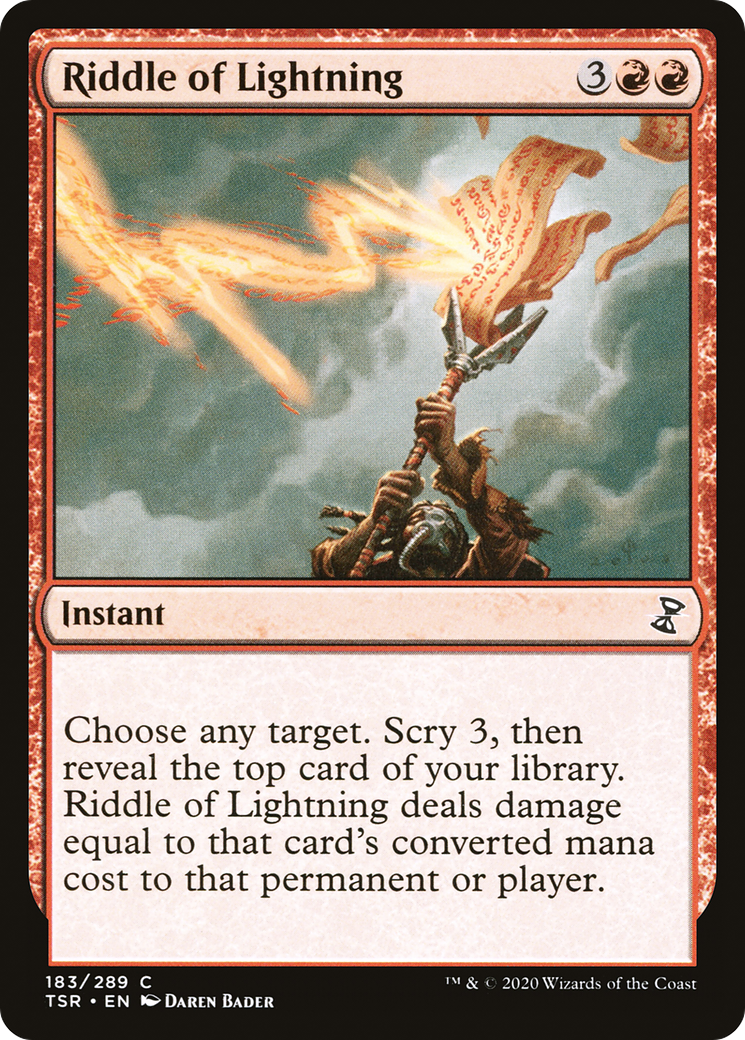 Riddle of Lightning (183) - Time Spiral Remastered Foil
