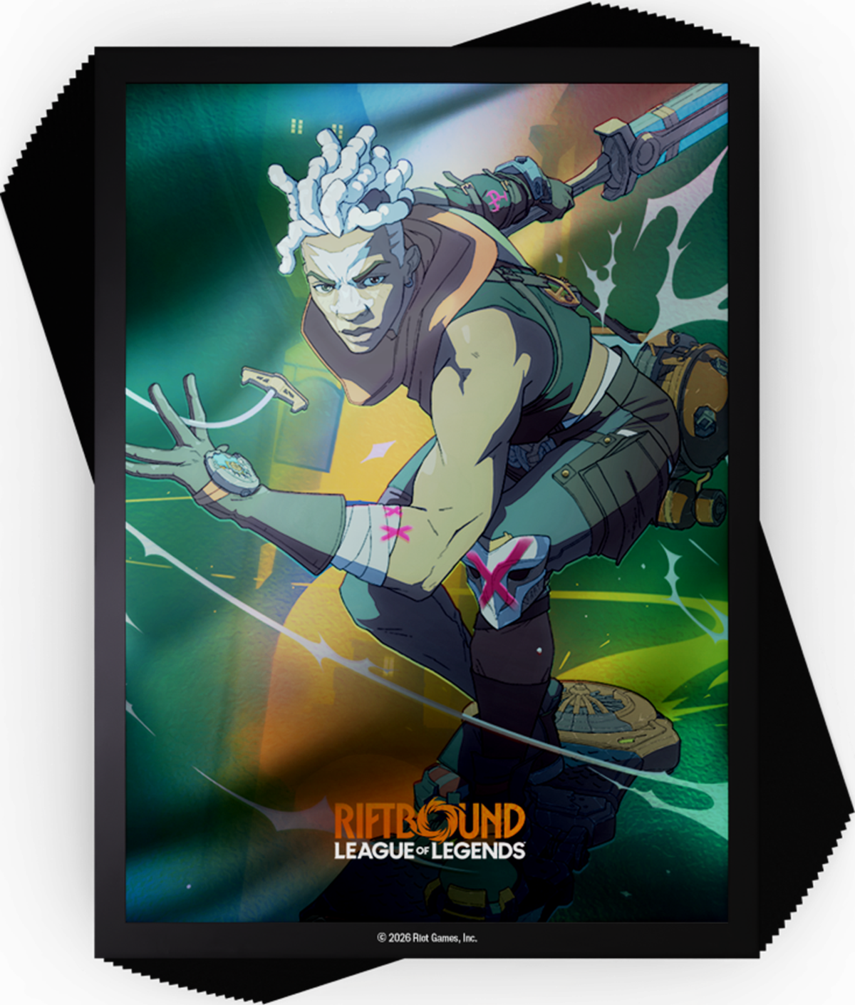 Riftbound: Radiance Art Sleeves - Ekko [100ct]
