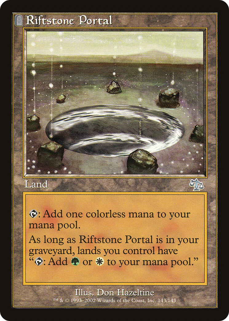 Riftstone Portal (143) Foil - Judgment