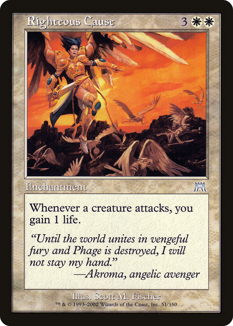 Righteous Cause (051) Foil - Onslaught