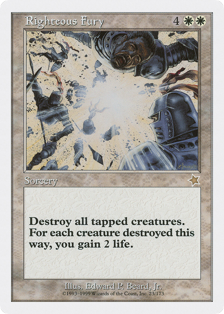 Righteous Fury (023) - Starter 1999