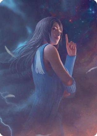 Rinoa, Angel Wing Scene (009s) Gold-Stamped - Art Series: FINAL FANTASY