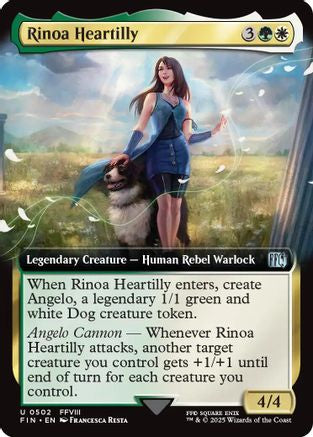 Rinoa Heartilly (Extended Art) (502) Foil - FINAL FANTASY