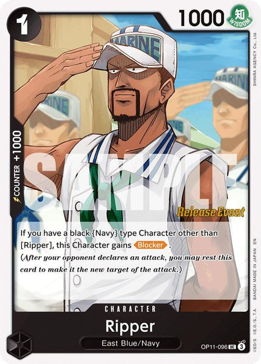 Ripper (OP11-096) Release Event Cards