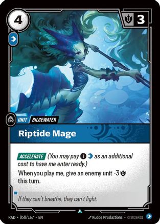 Riptide Mage (058) - Radiance