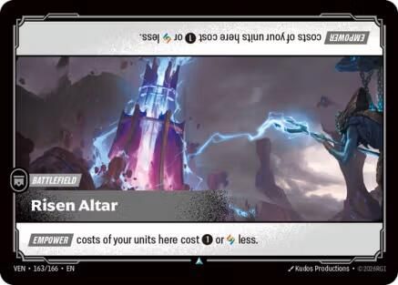 Risen Altar (163) Foil - Vendetta