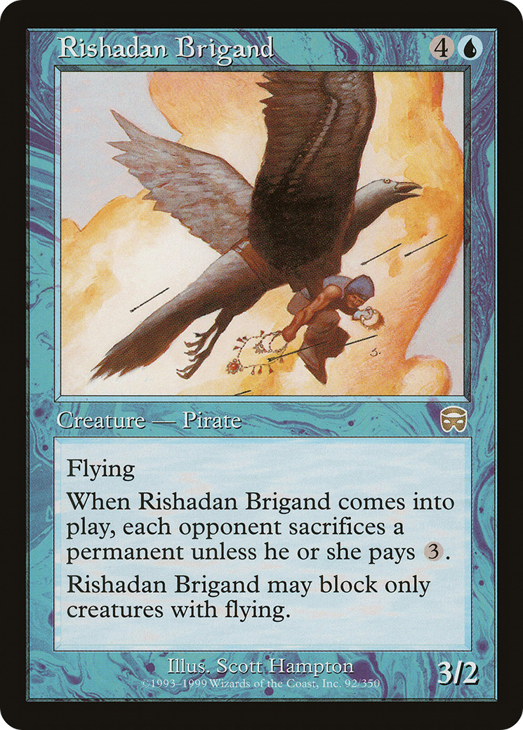 Rishadan Brigand (092) Foil - Mercadian Masques