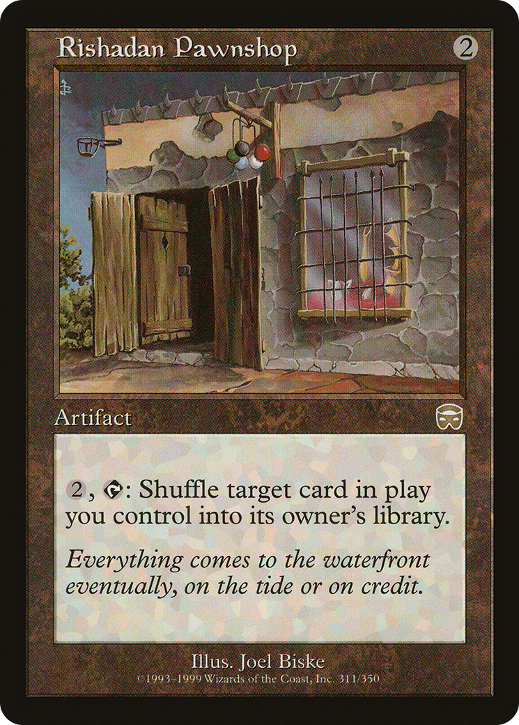 Rishadan Pawnshop (311) Foil - Mercadian Masques