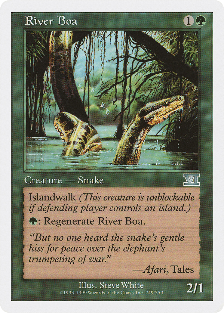 River Boa (249) - Classic Sixth Edition