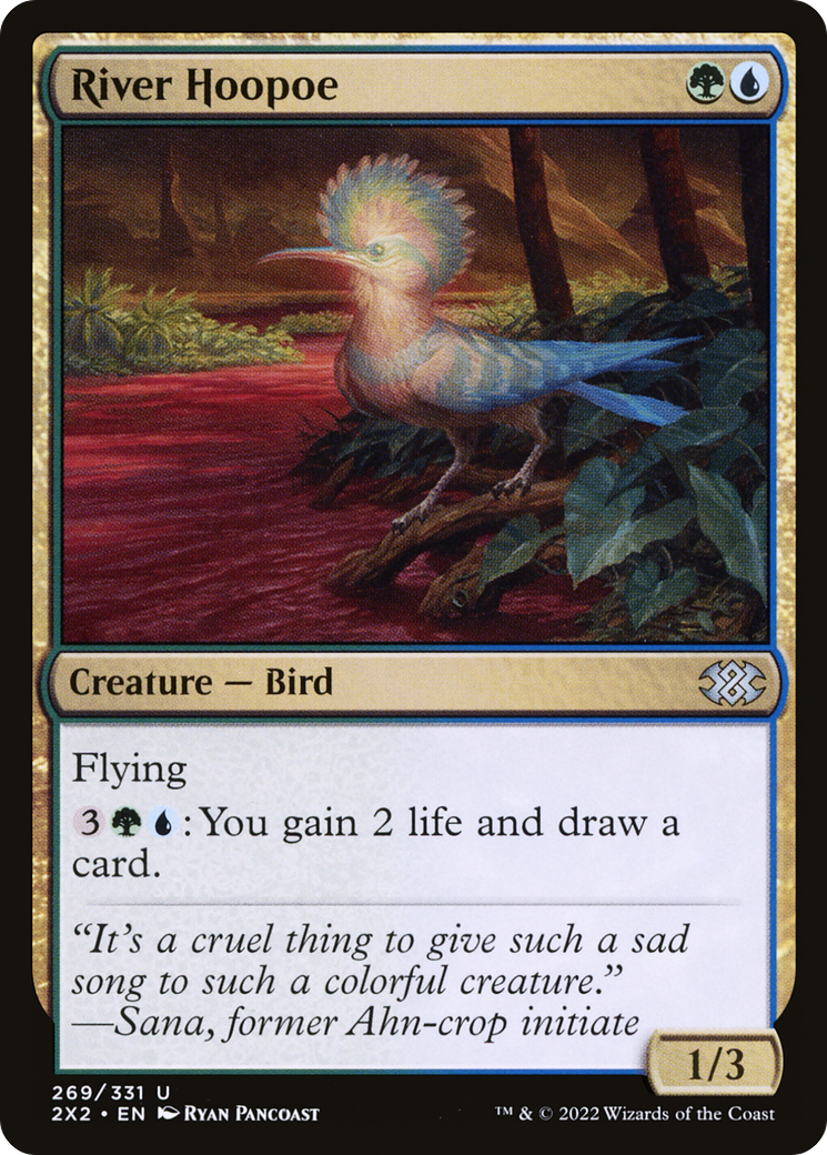 River Hoopoe (269) Foil - Double Masters 2022