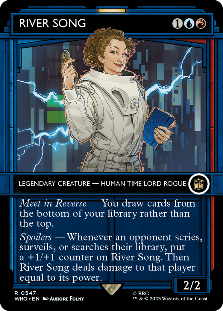 River Song (Showcase) (547) Foil - Doctor Who