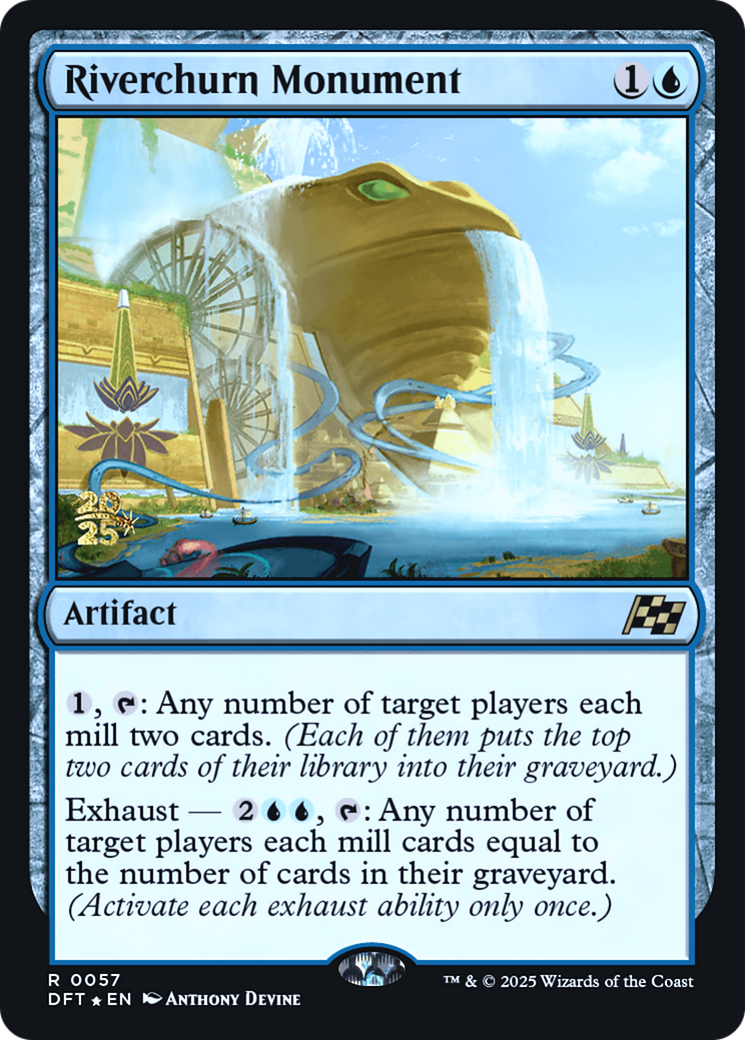 Riverchurn Monument (Prerelease) (057) Foil - Aetherdrift