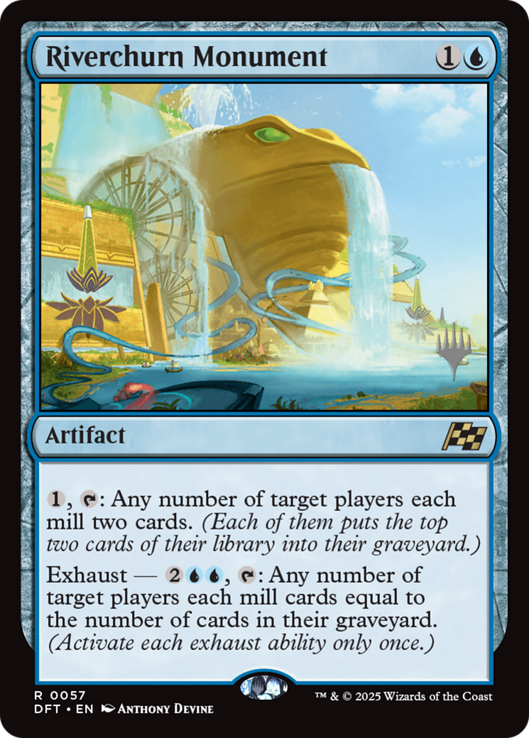Riverchurn Monument (Promo Pack) (057) Foil - Aetherdrift