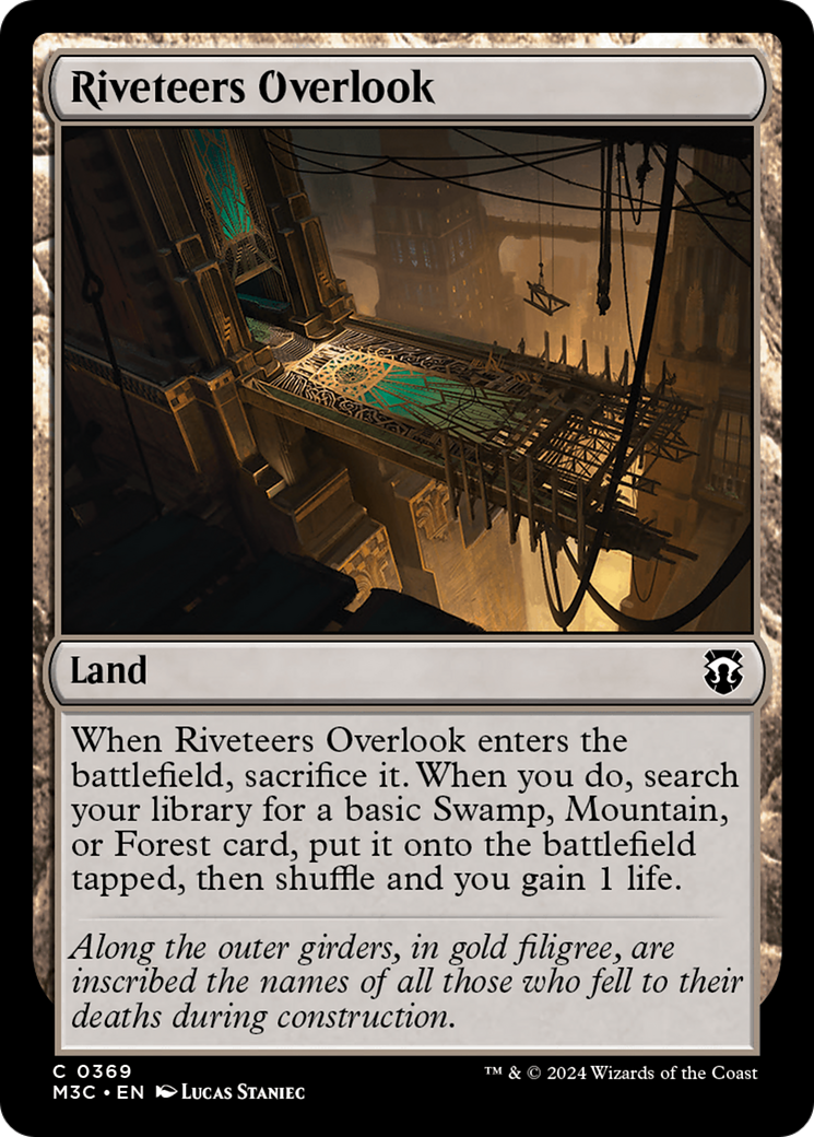 Riveteers Overlook (369) - Commander: Modern Horizons 3