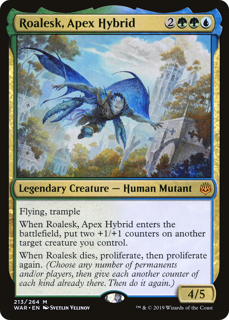 Roalesk, Apex Hybrid (213) - War of the Spark Foil
