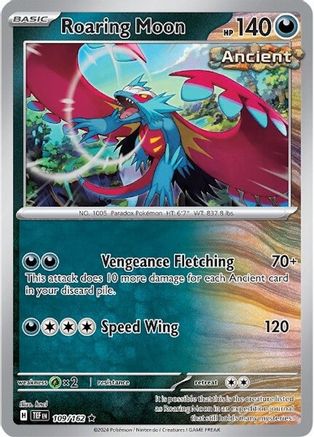 Roaring Moon (109) Reverse Holofoil - Temporal Forces