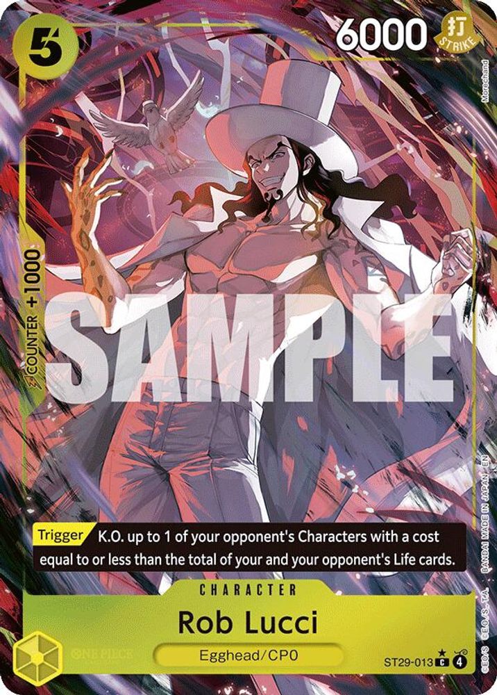Rob Lucci (Full Art) (ST29-013) Foil