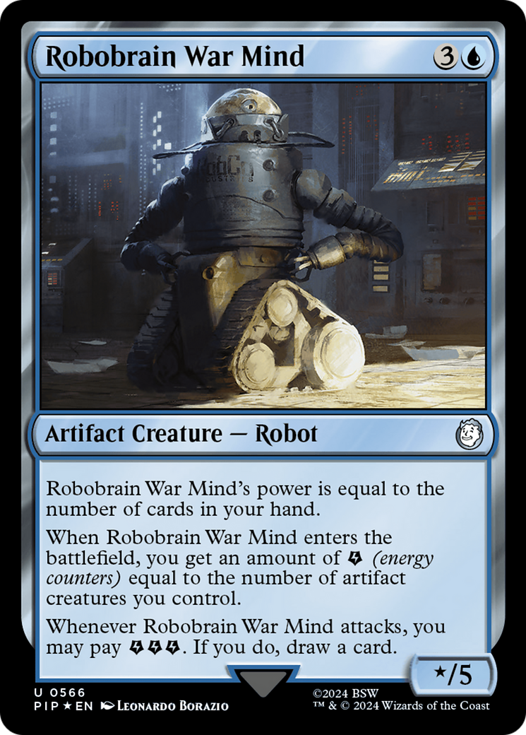 Robobrain War Mind (566) Surge Foil - Fallout