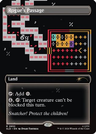 Rogue's Passage (2652) Foil - Secret Lair Drop Series