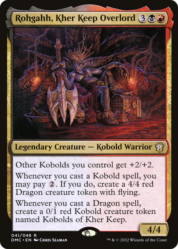 Rohgahh, Kher Keep Overlord (041) - Dominaria United Commander Foil