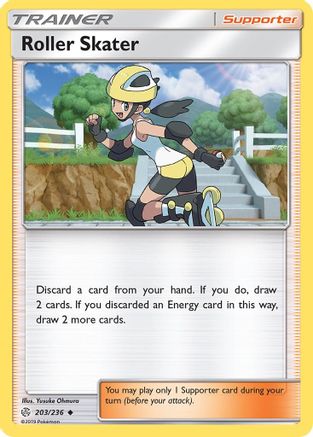 Roller Skater (203) Reverse Holofoil - Cosmic Eclipse